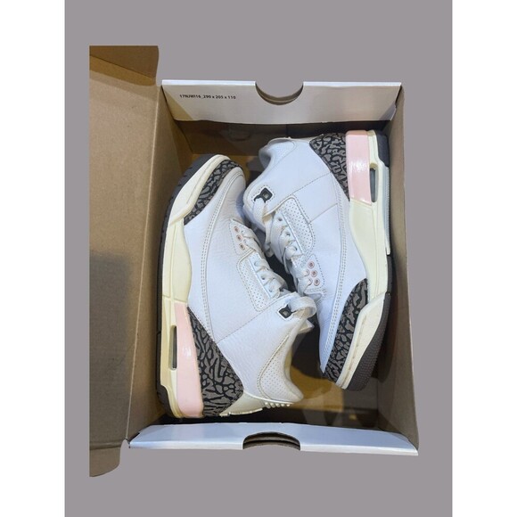 Women’s Size 6 Air Jordan 3 Retro Dark Mocha Sneakers Shoes OG Box - Picture 2 of 10